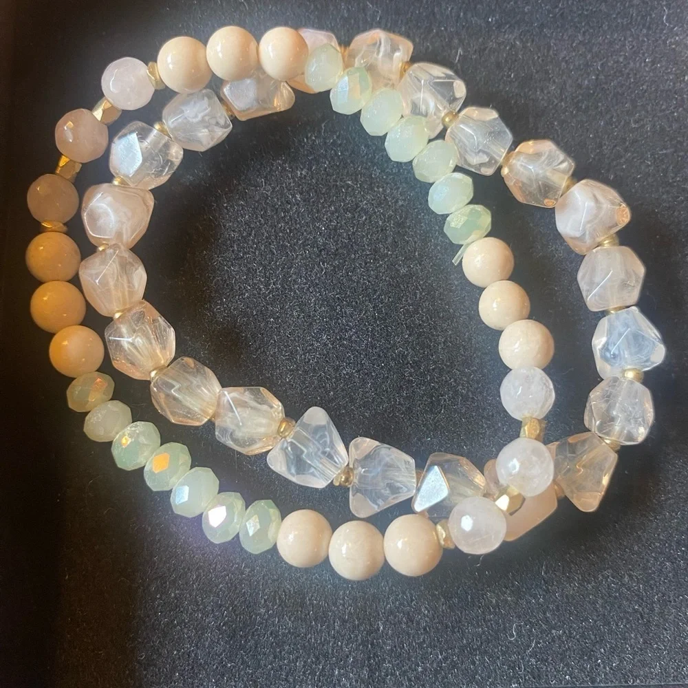 Elegant Beaded Bracelet Set